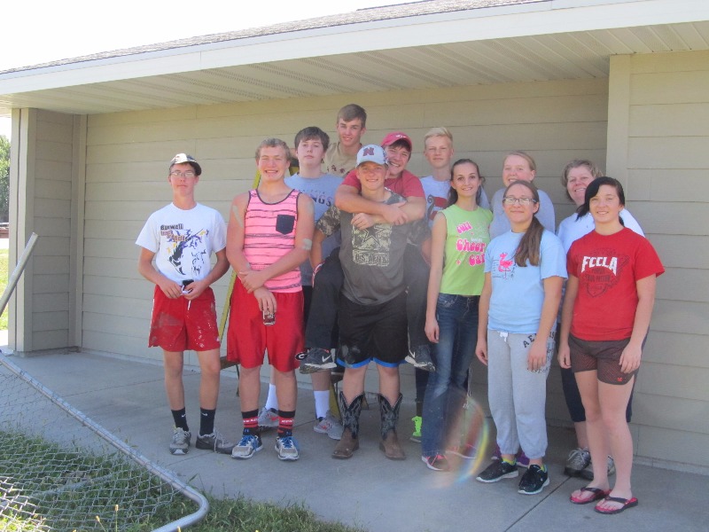 Burwell Public Schools Burwell Students Focused on Service