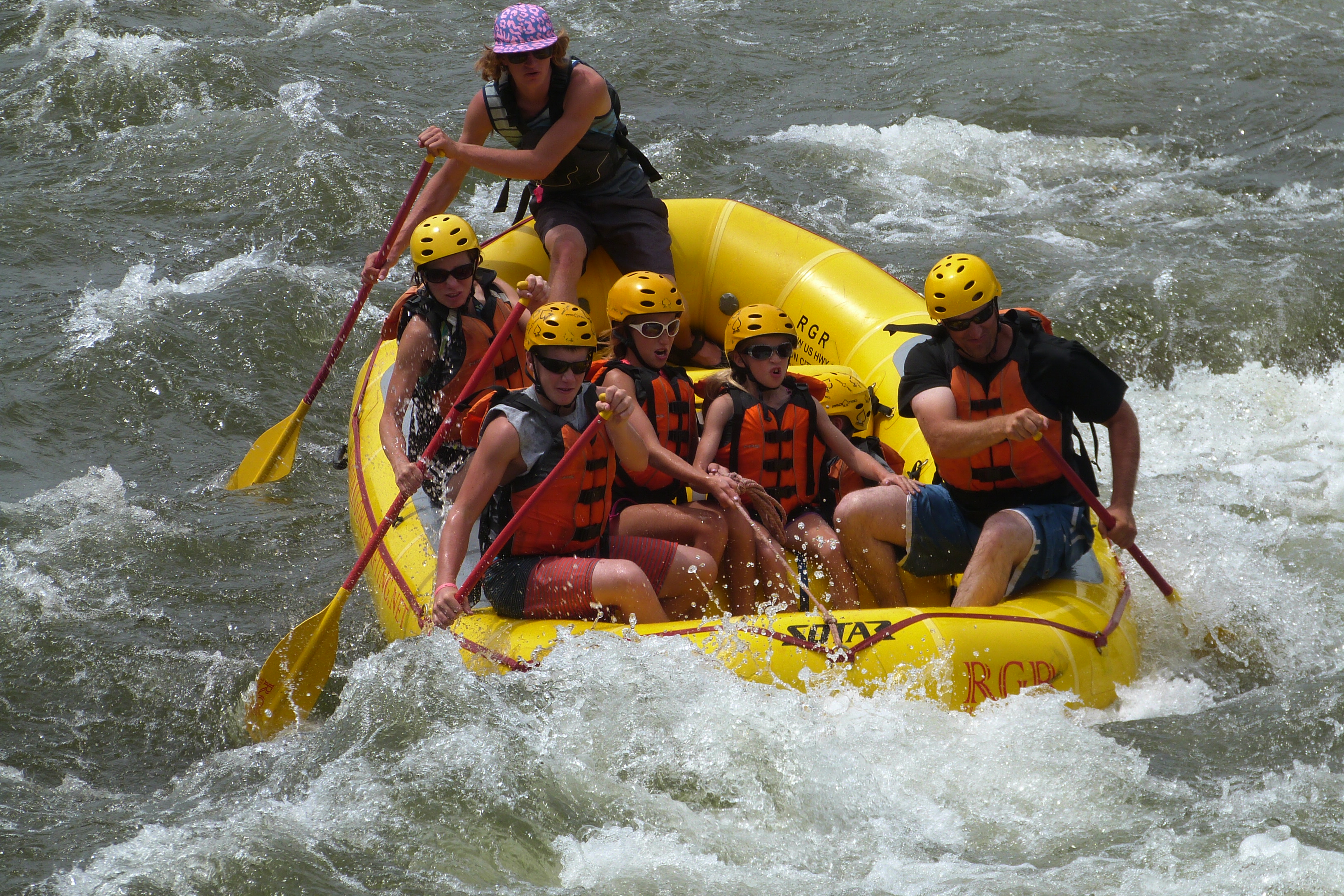 Whitewater Rafting in CO!