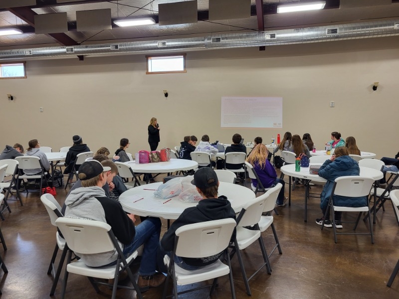 Burwell Public Schools Junior High Students Attend Real World Money Camp